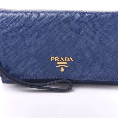 prada saffiano zip wristlet|farfetch prada wallet.